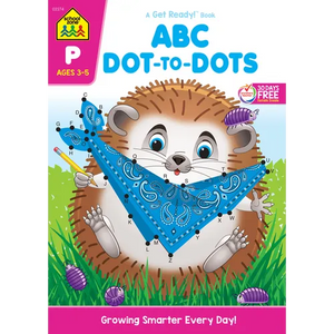 School Zone ABC Dot-To-Dots Workbook - Paperback