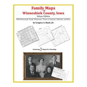 Family Maps of Winneshiek County, Iowa - Paperback