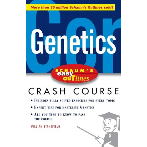 Schaum's Easy Outline of Genetics - Paperback