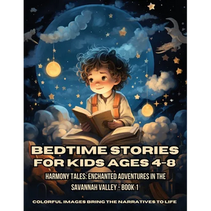 Bedtime Stories for Kids Ages 4-8: Harmony Tales: Enchanted Adventures in the Savannah Valley - Book 1 - Paperback