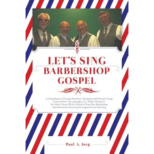 LET'S SING Barbershop Gospel - Paperback