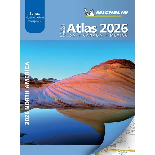 Michelin North America Large Format Road Atlas 2026 - Paperback