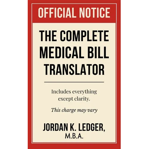 The Complete Medical Bill Translator: A Humorous Guide Explaining Hospital Prices, Insurance Adjustments, CPT Codes, Hidden Fees, and All the Mysterio - Paperback