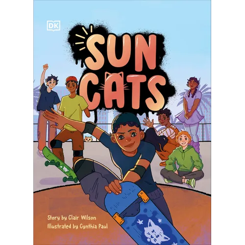 Phonic Books Sun Cats Graphic Novel: Sounds of the Alphabet - Hardcover