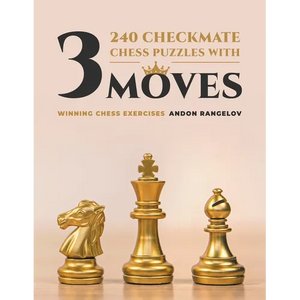 240 Checkmate Chess Puzzles With Three Moves - Paperback