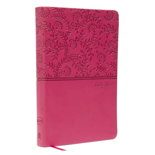 NKJV, Value Thinline Bible, Standard Print, Imitation Leather, Pink, Red Letter Edition - Imitation Leather