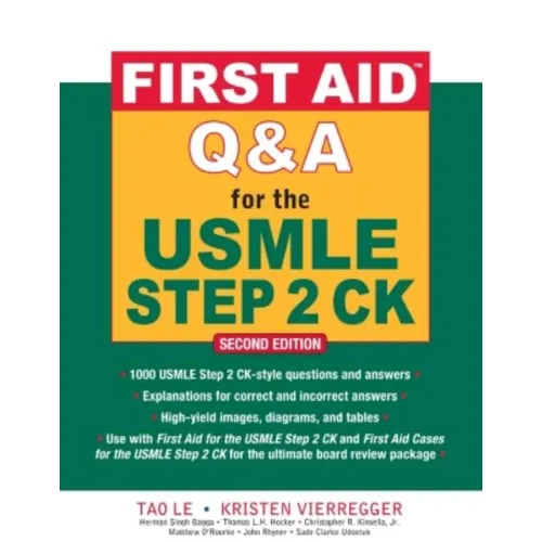 First Aid Q&A for the USMLE Step 2 Ck, Second Edition - Paperback