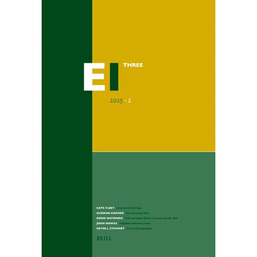 Encyclopaedia of Islam - Three 2025-2 - Paperback