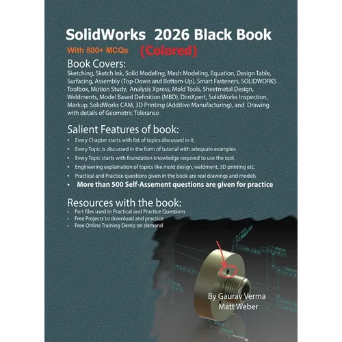SolidWorks 2026 Black Book: (Colored) - Hardcover