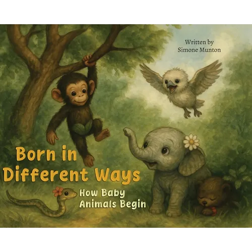 Born in Different Ways: How Baby Animals Begin - Hardcover