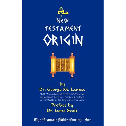 New Testament Origin - Paperback