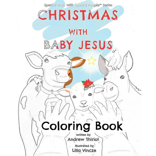 Christmas with Baby Jesus: Coloring Book - Paperback