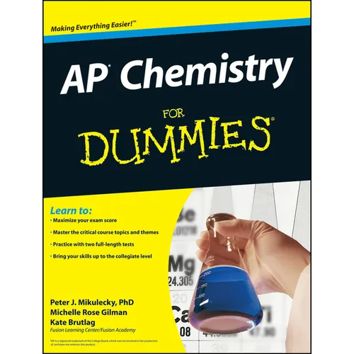 AP Chemistry for Dummies - Paperback