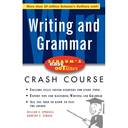 Schaum's Easy Outline of Writing and Grammar - Paperback