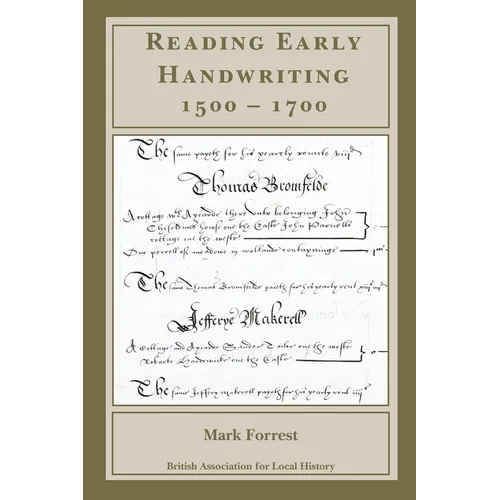 Reading Early Handwriting 1500-1700 - Paperback