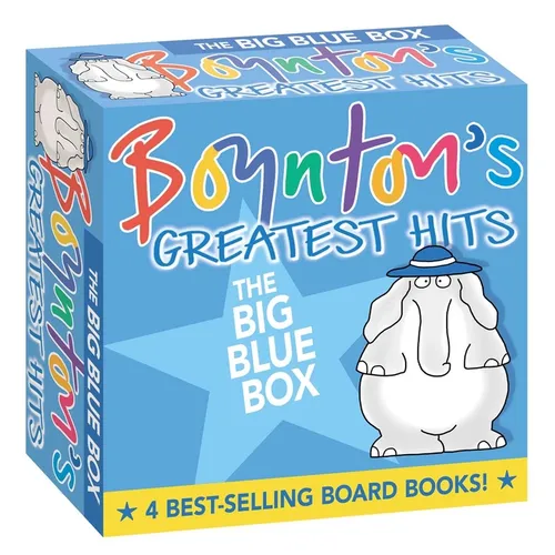 Boynton's Greatest Hits the Big Blue Box (Boxed Set): Moo, Baa, La La La!; A to Z; Doggies; Blue Hat, Green Hat - Boxed Set