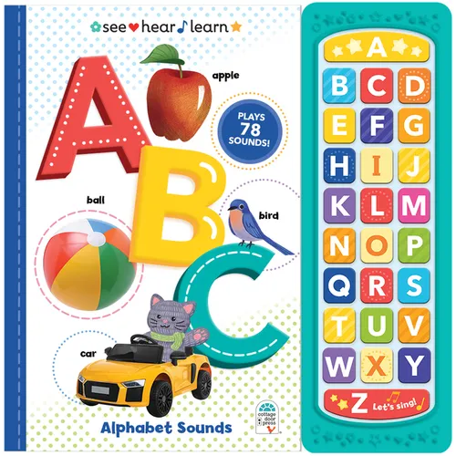ABC (See Hear Learn) - Board Book