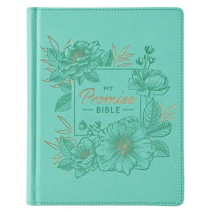 KJV My Promise Bible (Faux Leather Hardcover, Teal) - Imitation Leather