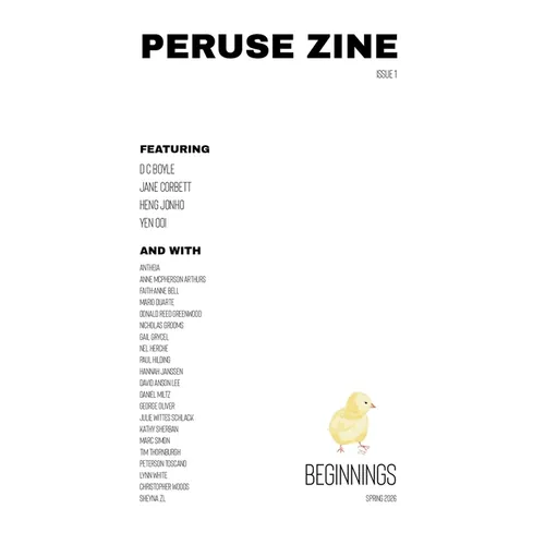 Peruse Zine: Beginnings - Paperback