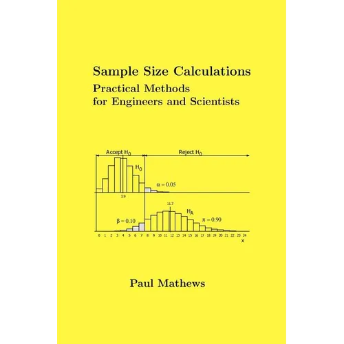 Sample Size Calculations: Practical Methods for Engineers and Scientists - Paperback