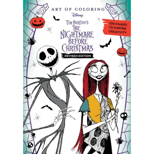 Art of Coloring: Disney Tim Burton's the Nightmare Before Christmas - Paperback