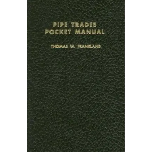 Pipe Trades Pocket Manual - Paperback