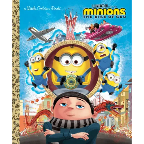 Minions: The Rise of Gru Little Golden Book - Hardcover