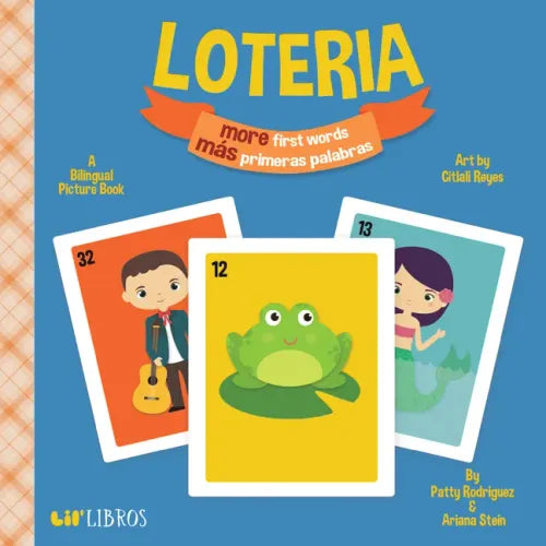 Loteria: More First Words / Más Primeras Palabras: A Bilingual Picture Book - Board Book