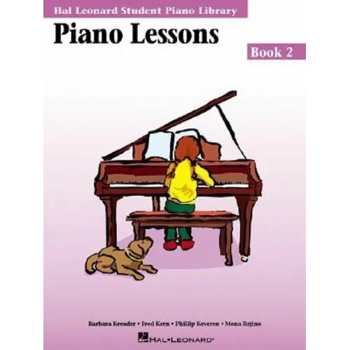 Piano Lessons Book 2 Hal Leonard Student Piano Library Beginner Piano Method with Step-By-Step Lessons Theory and Exercises Educational Sheet Music fo - Paperback