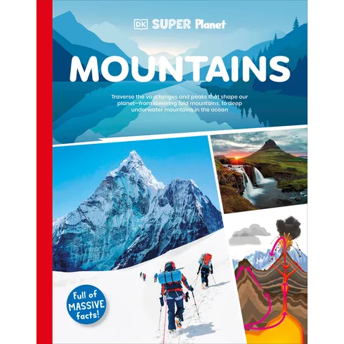 DK Super Planet Mountains - Hardcover