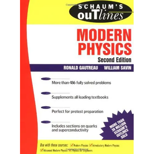 Schaum's Outline of Modern Physics - Paperback