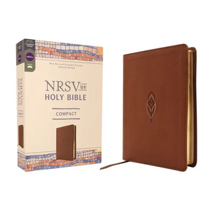 Nrsvue, Holy Bible, Compact, Leathersoft, Brown, Comfort Print - Imitation Leather