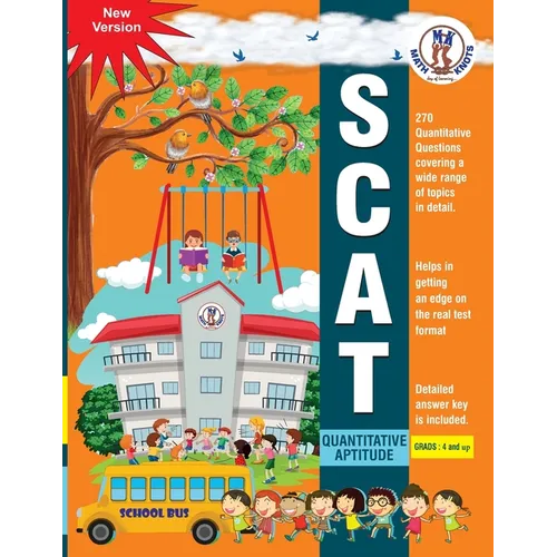SCAT Quantitative Aptitude-Grades 4 and up - Paperback