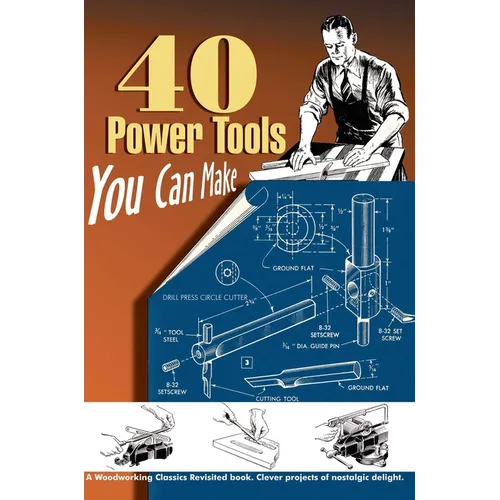 40 Power Tools You Can Make - Paperback