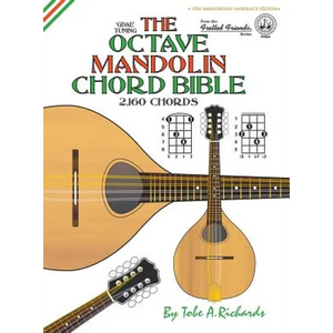 The Octave Mandolin Chord Bible: GDAE Standard Tuning 2,160 Chords - Hardcover