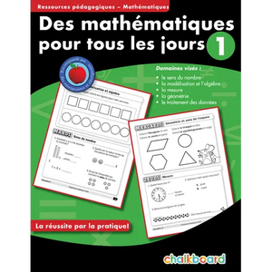 Des Mathematiques Pour Tous Les Jours 1 - Paperback