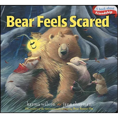 Bear Feels Scared - Board Book
