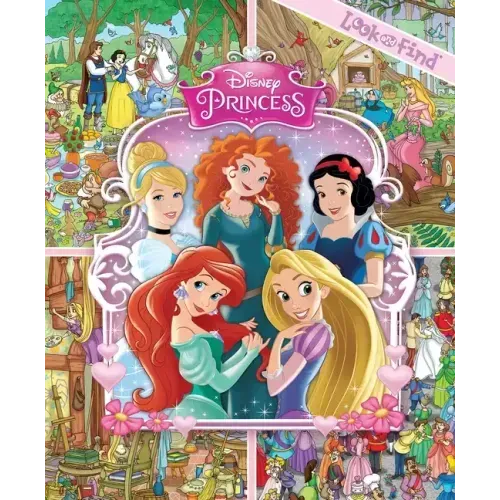 Disney Princess: Look and Find - Hardcover