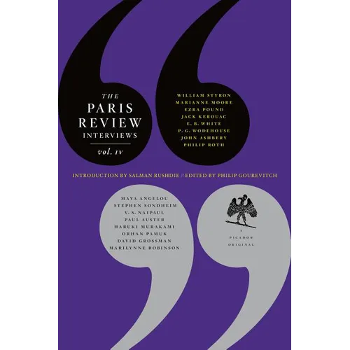 Paris Review Interviews, IV - Paperback