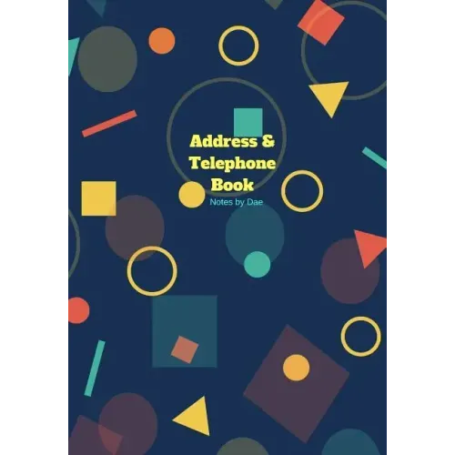 Address and Telephone Book: Softcover 7" x 10" Address and Telephone Book - Paperback