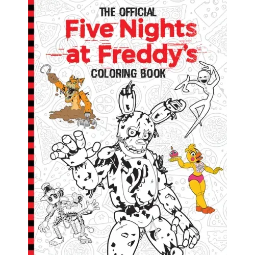 Five Nights at Freddy's Official Coloring Book: An Afk Book - Paperback