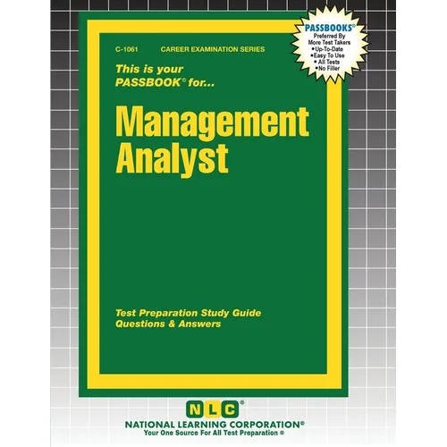 Management Analyst - Paperback