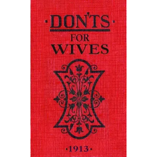 Don'ts for Wives - Novelty
