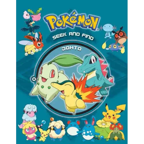 Pokémon Seek and Find: Johto - Hardcover