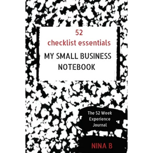52 Checklist Essentials My Small Business Notebook - Paperback