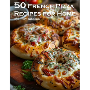 50 French Pizza Recipes for Home - Paperback