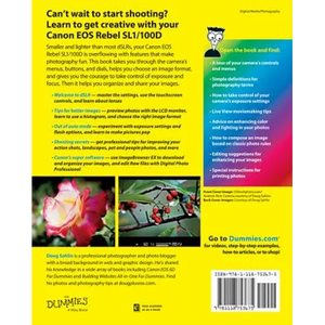 Canon EOS Rebel Sl1/100d for Dummies - Paperback