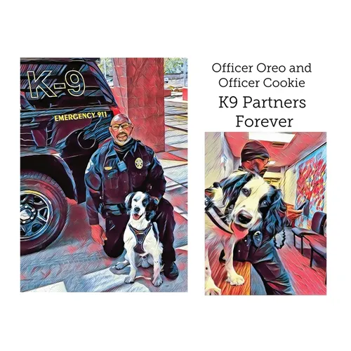 Officer Oreo and Officer Cookie K9 Partners Forever - Paperback