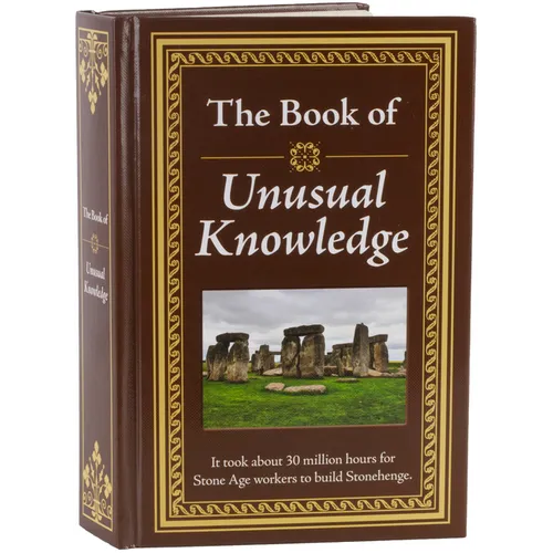 The Book of Unusual Knowledge: Big Book of Fascinating Facts & Information Hardcover Gift for Trivia Buffs, Curious Minds, Adults, Dad & Knowledge See - Hardcover