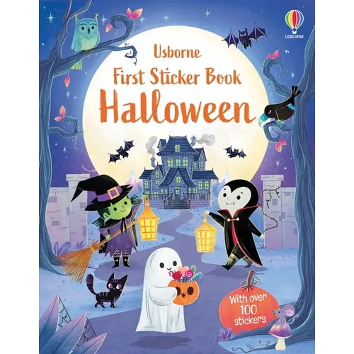 First Sticker Book Halloween - Paperback